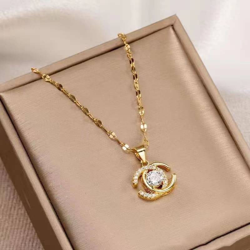 Classique Golden Necklace | 24K Gold Plated