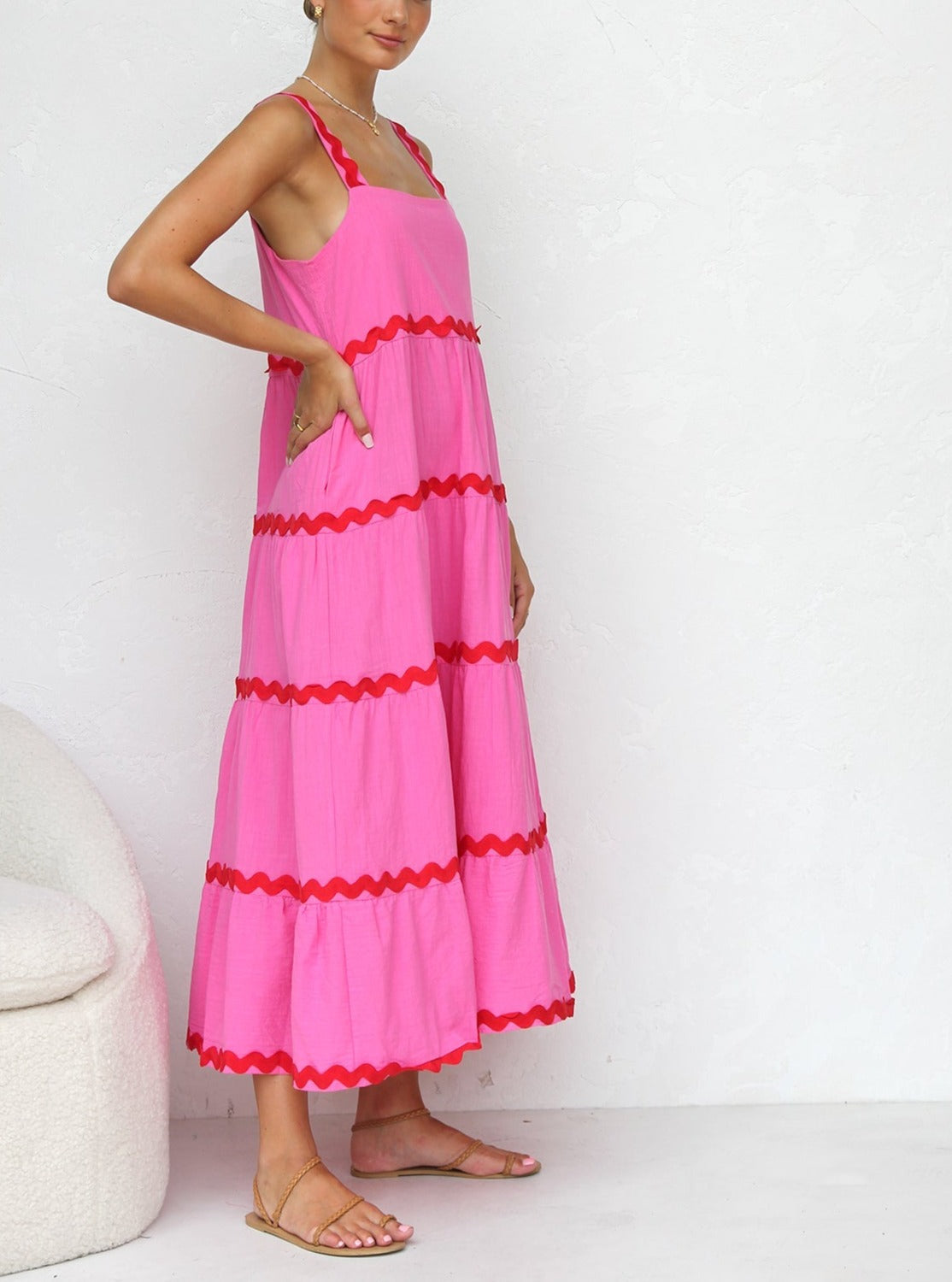 Inari Maxi Dress PINK