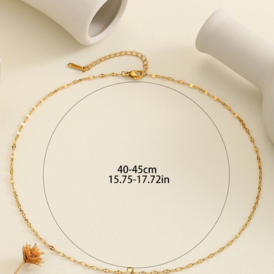 Classique Golden Necklace | 24K Gold Plated