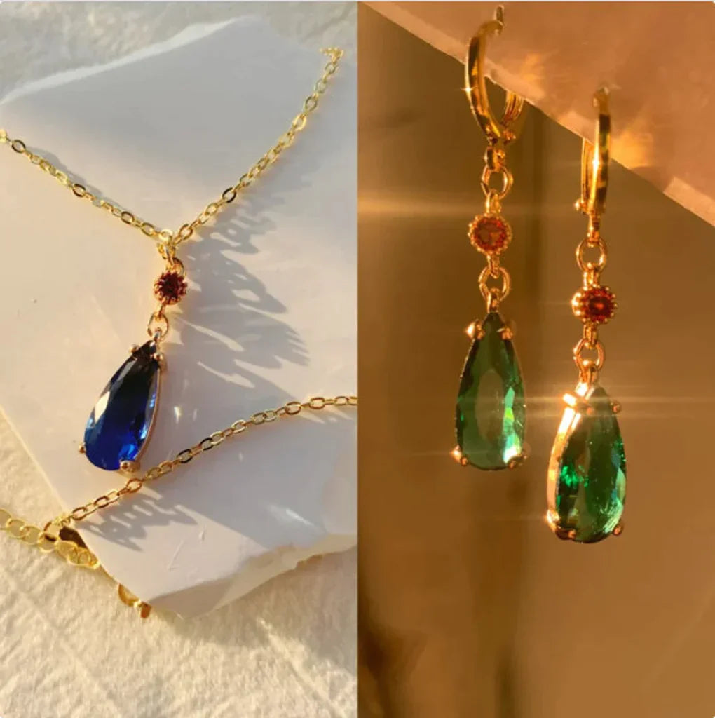 Howl's Necklace and Earrings