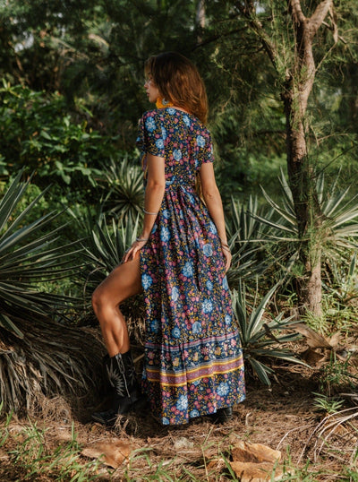 Joseph Bohemian Wrap Maxi Dress